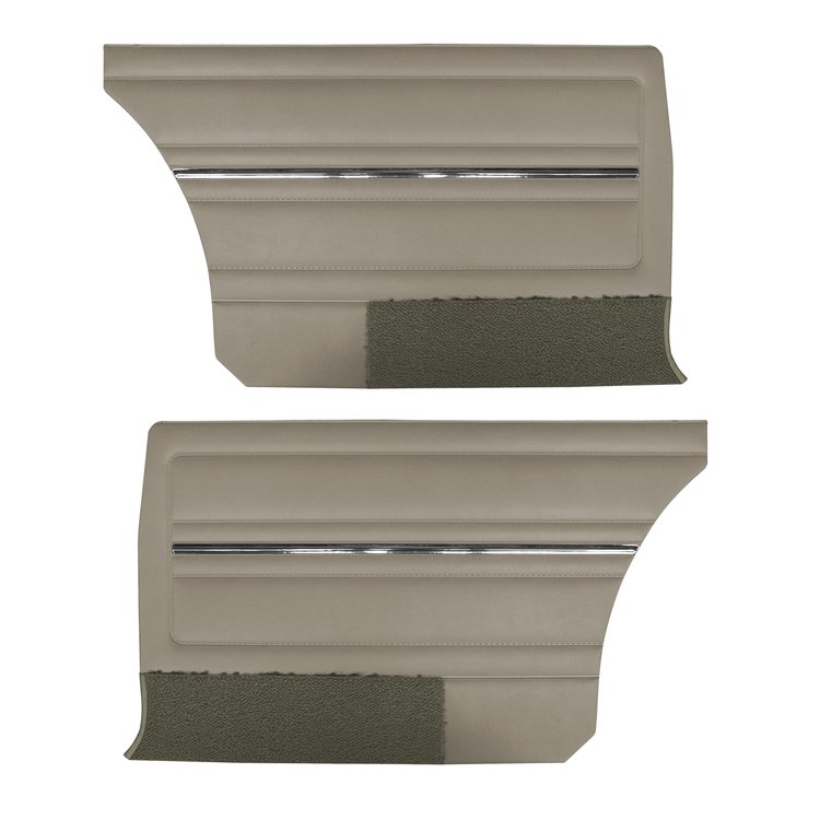 DO65CL00040610 65 DART GT HARDTOP REAR PANELS - METALLIC FAWN