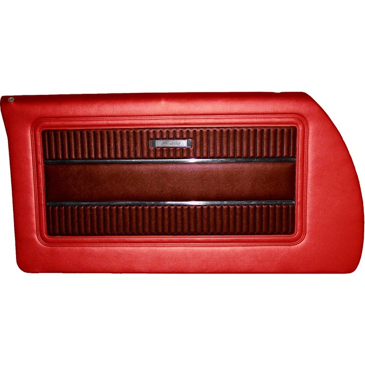 DO65CR00010535 65 SATELLITE FRONT PANELS - METALLIC MAROON/CRIMSON RED