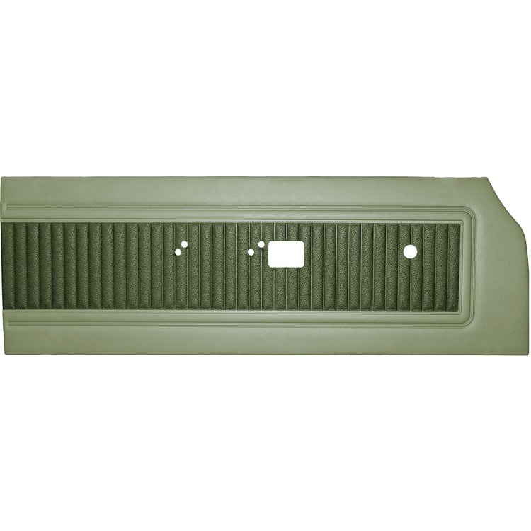 DO66CR00020429 66 BELVEDERE BENCH FRONT PANEL DARK METALLIC GREEN/CITRON