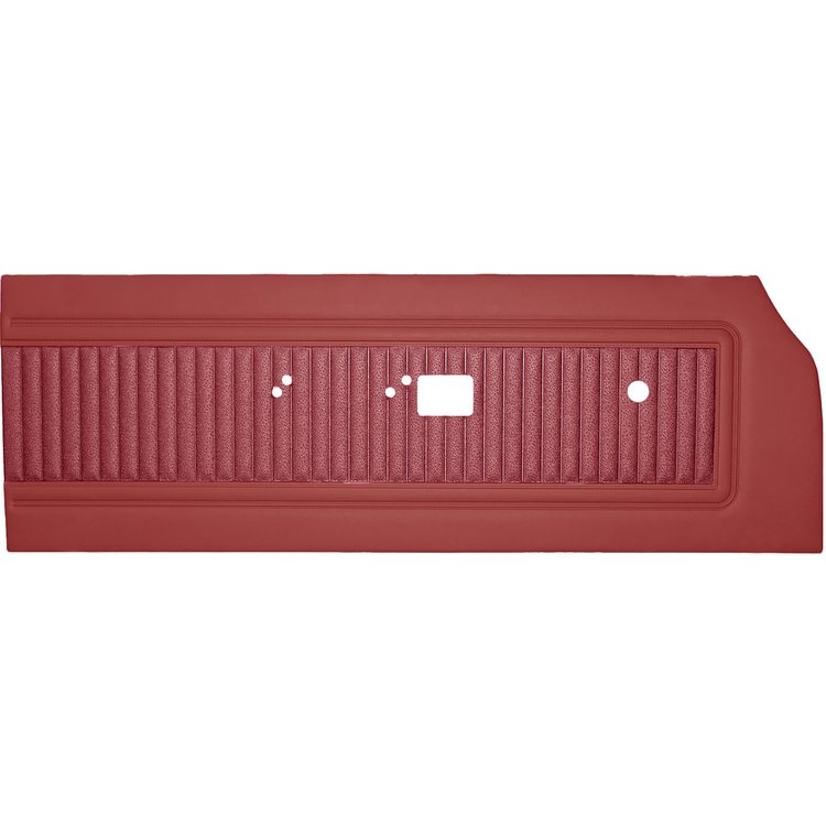 DO66CR00020520 66 BELVEDERE BENCH FRONT PANEL METALLIC RED