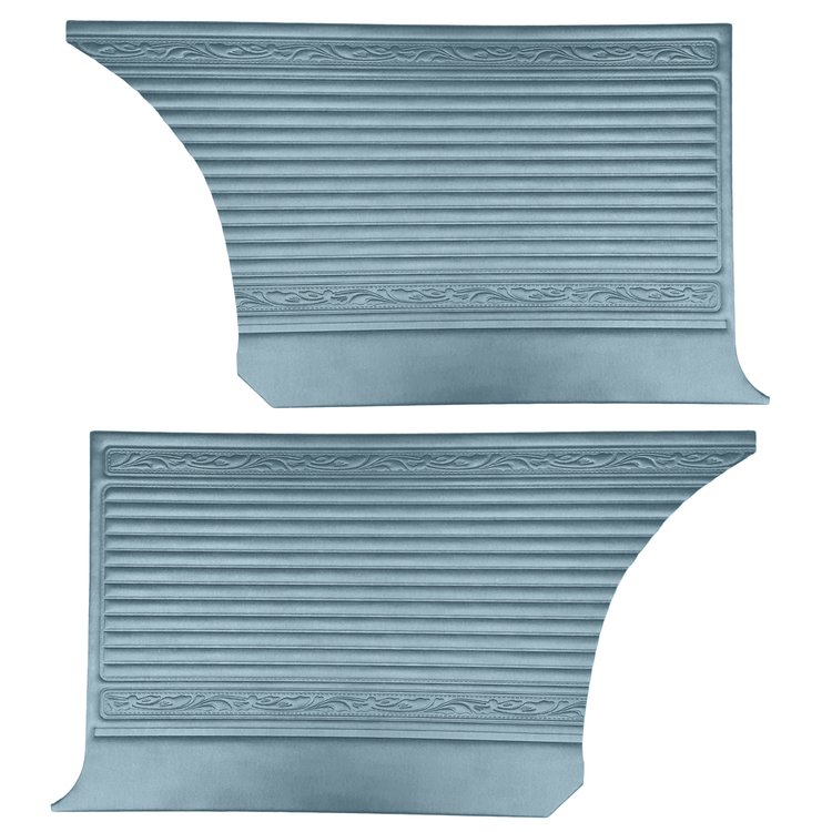 DO66CR00040318 66 SATELLITE BUCKET HTP REAR PANELS - LIGHT METALLIC BLUE