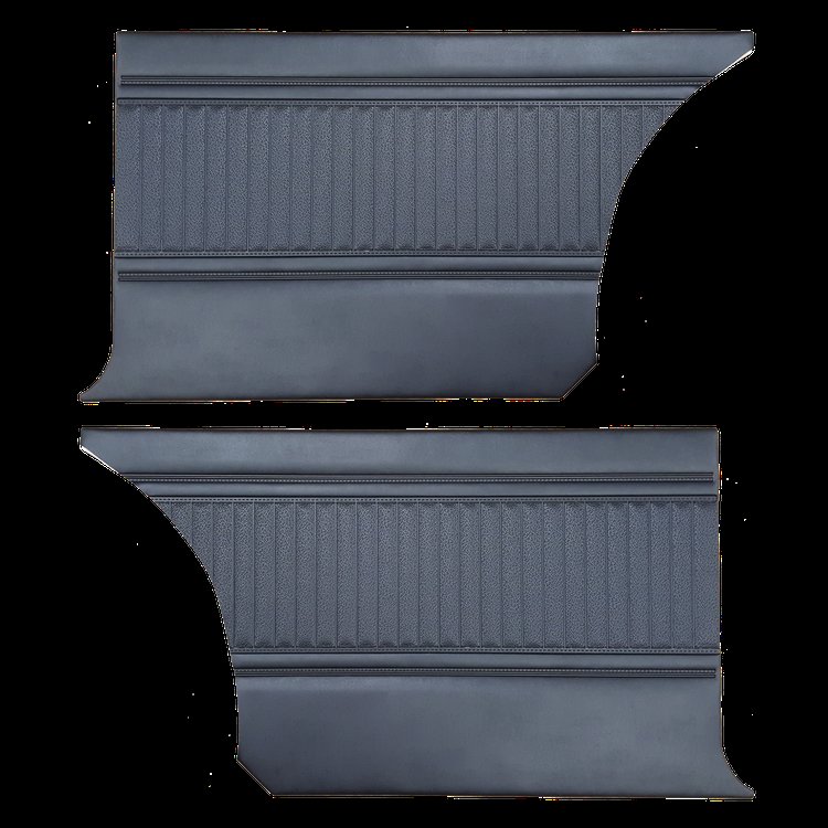 DO66CR00080100 66 BELVEDERE BENCH HTP REAR PANEL - BLACK