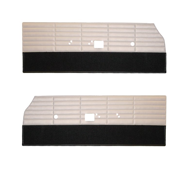 DO66CW00010202 66 CORONET 500 DOOR PANELS - PEARL WHITE