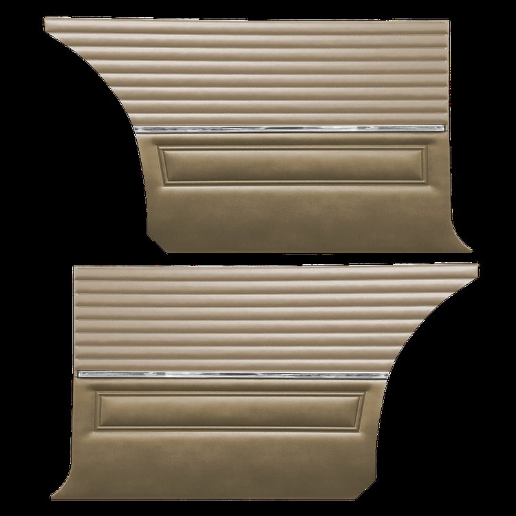 DO66CW00080629 66 CORONET 440 HARDTOP PANELS- LIGHT GOLD/GOLD
