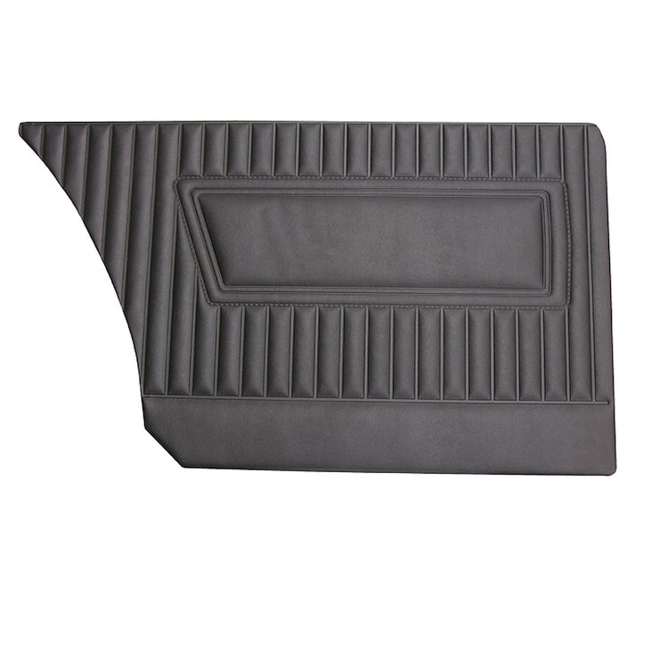 DO67CB00N48100 67 BARRACUDA HARDTOP REAR PANELS - BLACK