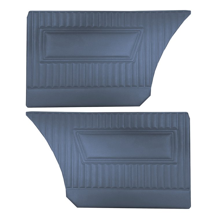 DO67CB00N48320 67 BARRACUDA HARDTOP REAR PANELS - METALLIC NAVY
