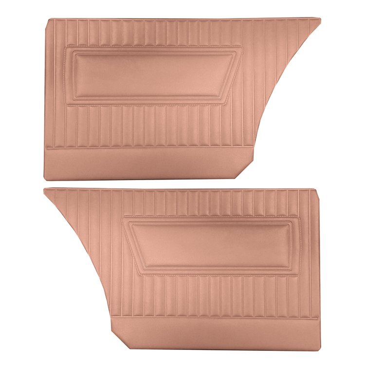 DO67CB00N48620 67 BARRACUDA HARDTOP REAR PANELS - COPPER