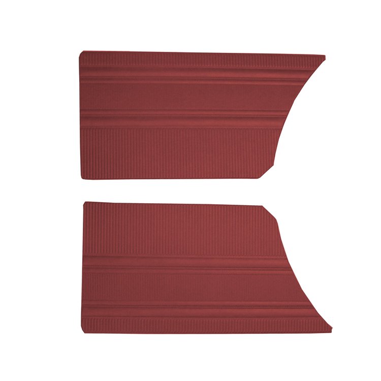 DO67CL00080520 67 DART SEDAN REAR PANELS - METALLIC RED