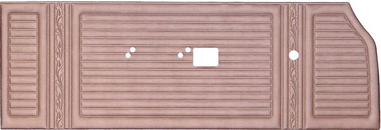 DO67CR00010620 67 GTX/SATELLITE BUCKET FRONT PANELS - COPPER