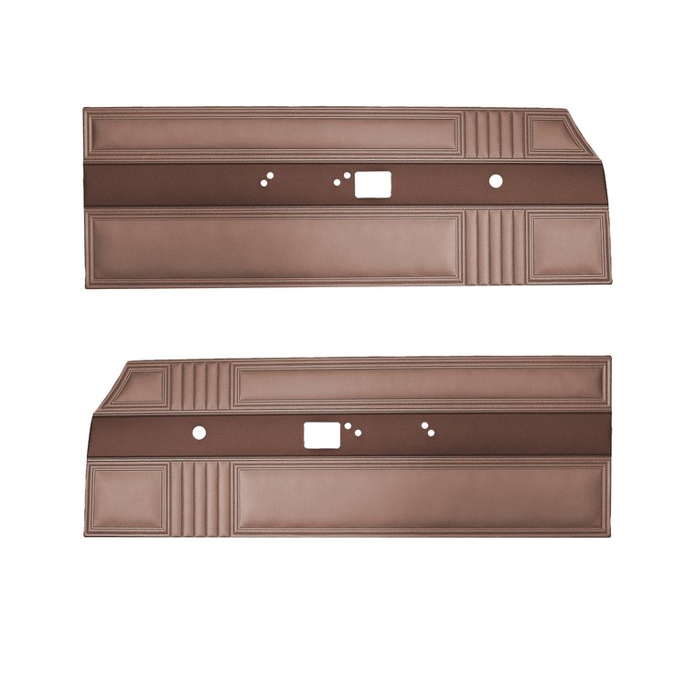 DO67CR20020627 67 BELVEDERE II BENCH FRONT PANELS DK COPPER/COPPER