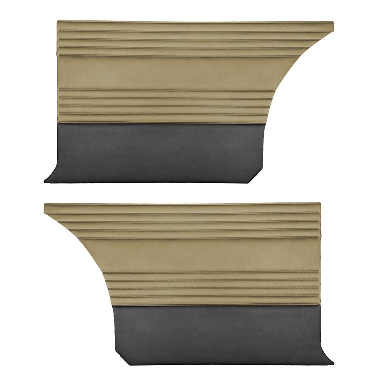 DO67CW00040647 67 CORONET RT/500 HARDTOP PANELS - GOLD/BLACK