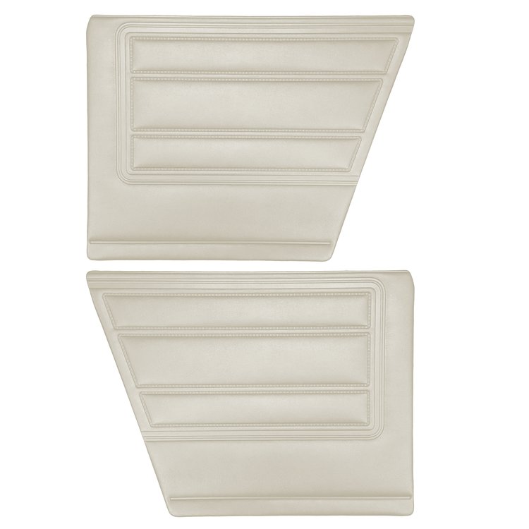 DO68CBS0F48202 68 BARRACUDA STANDARD FASTBACK REAR PANELS - PEARL WHITE
