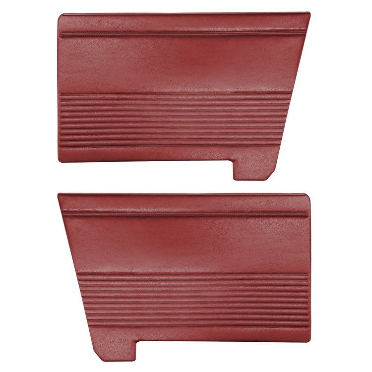 DO68CL00040520 68 DART GT/GTS HARDTOP REAR PANELS - CRIMSON RED