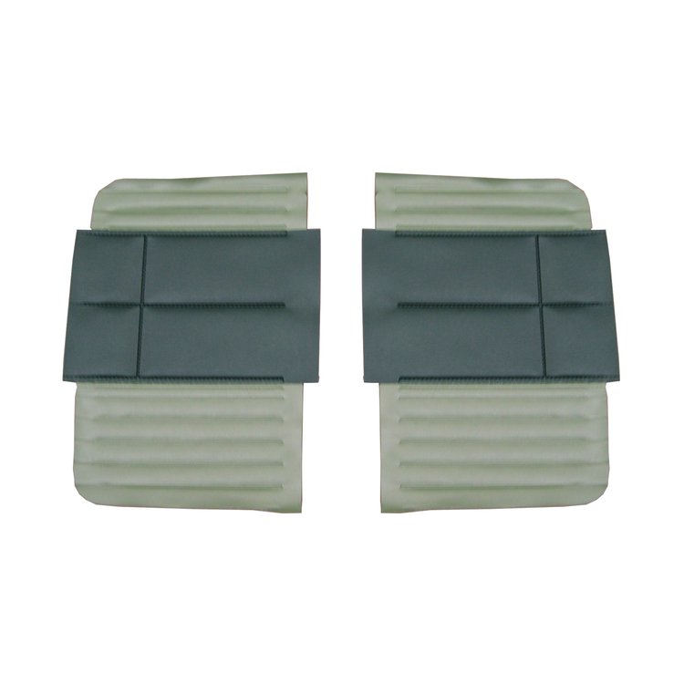 DO68CRP0060457 68 SATELLITE/RR BENCH CONV REAR PANELS - DM GREEN/LM GRN
