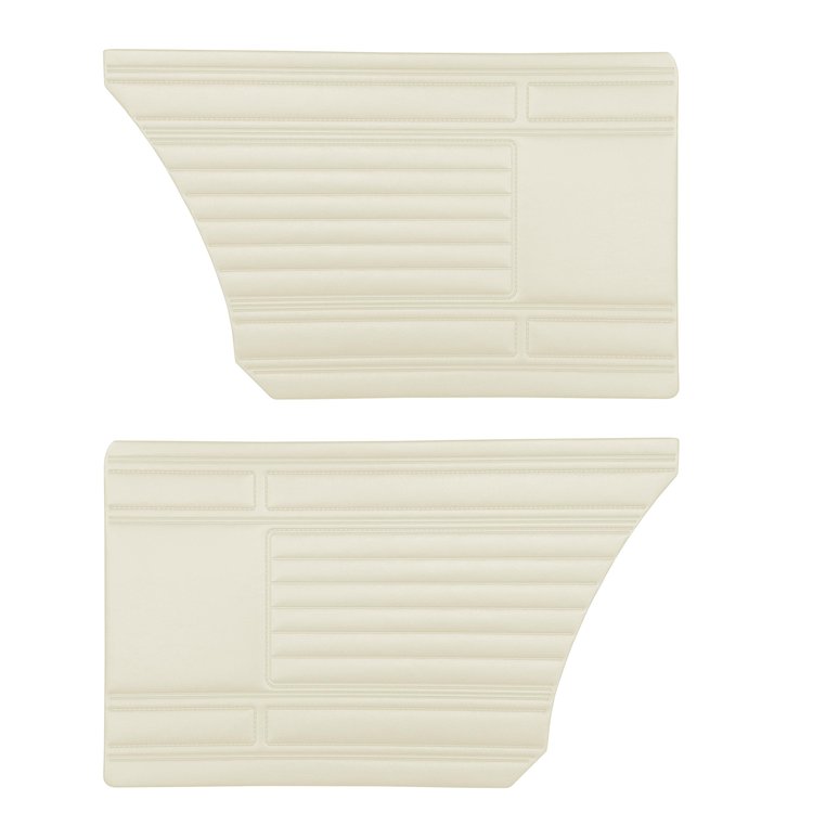 DO69CBS0N48200 69 BARRACUDA STANDARD HARDTOP REAR PANELS - WHITE