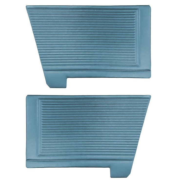 DO69CL00048332 69 DART/GT/GTS/SWINGER BUCKET HTP REAR PANELS - LT MET BLUE