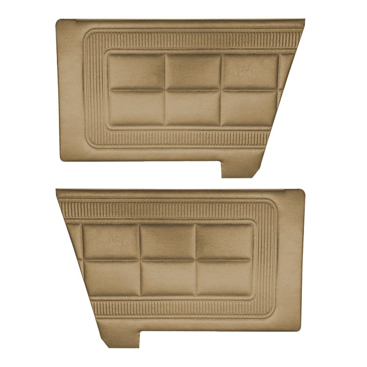 DO69CLU0080650 69 DART CUSTOM HARDTOP REAR PANELS - SADDLE