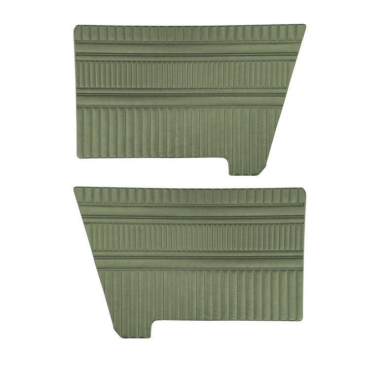 DO69CLV0048432H1 70 VALIANT/DART SWINGER HTP REAR PANELS - LT MET GREEN
