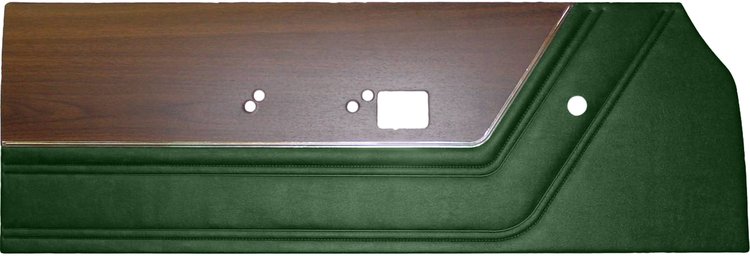DO69CR00010434 69 SATELLITE SPORT/GTX BUCKET FRONT PANELS - DK MET GREEN