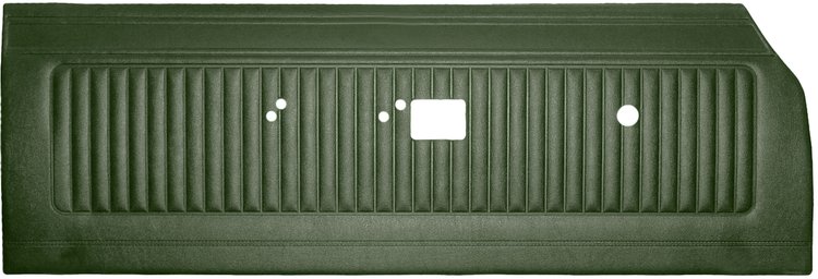 DO69CW00010434 69 CORONET RT/500/SUPERBEE DOOR PANELS - DARK MET. GREEN