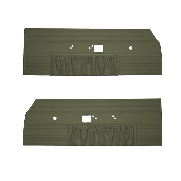 DO69CX00010434 69 CHARGER DOOR PANELS - DARK METALLIC GREEN