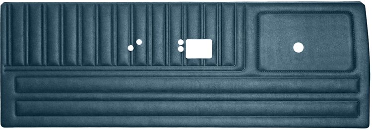 DO70CLD0012330 70 DUSTER BUCKET/BENCH FRONT PANELS - DARK METALLIC BLUE