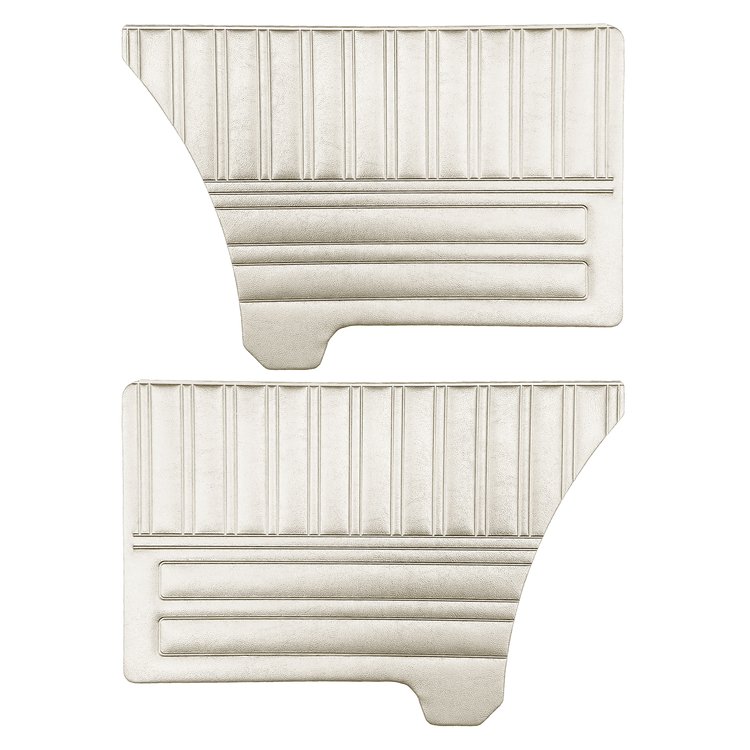 DO70CLD0048200F1 70 DUSTER BUCKET/BENCH REAR PANELS - WHITE