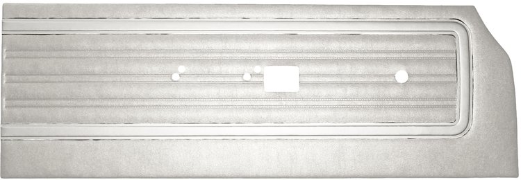 DO70CRD0020200 70 SATELLITE/RR BENCH FRONT PANELS - WHITE/WHITE ACCENT