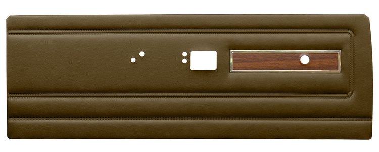 DO71CLD0012664 71 DUSTER/VALIANT/DEMON BENCH FRONT PANELS - BROWN