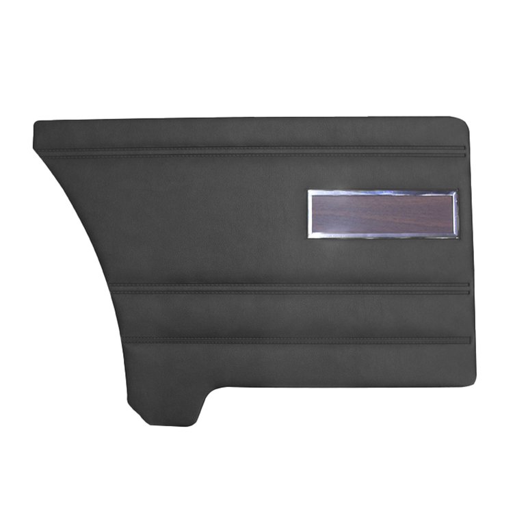 DO71CLD0048100F1 71 DUSTER /DEMON BENCH REAR PANELS - BLACK