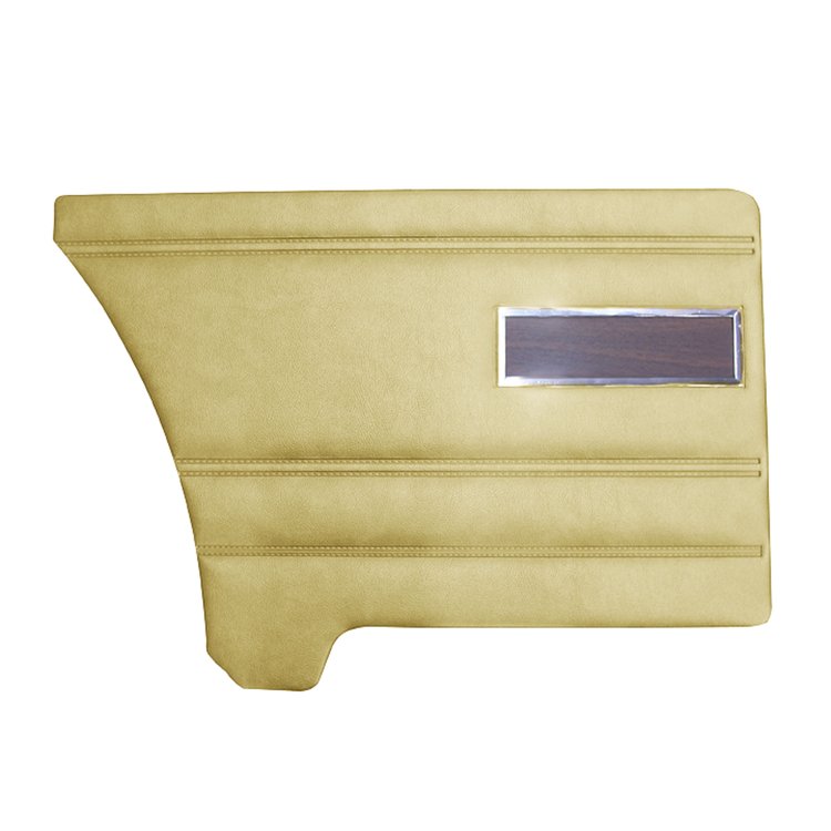 DO71CLD0048666F1 71 DUSTER /DEMON BENCH REAR PANELS - EMBER GOLD