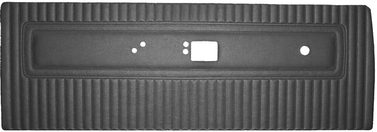 DO71CLV0012100 71 VALIANT/DART BUCKET/BENCH FRONT PANELS - BLACK