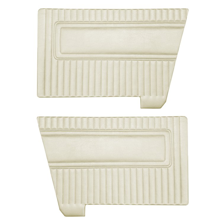 DO71CLV0048200H1 71 VALIANT/DART BUCKET/BENCH HTP REAR PANELS - WHITE
