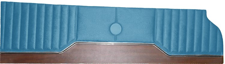DO71CR00012340 71 SATELLITE/RR/GTX BKT UPPER FRONT PANELS - BRIGHT BLUE