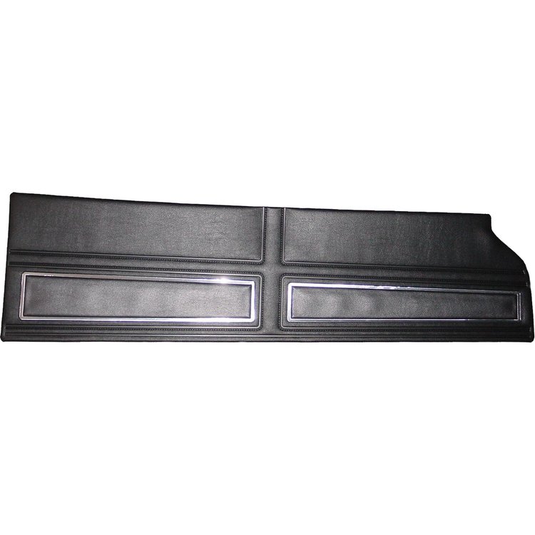 DO71CRD0012116 71 SATELLITE/RR BUCKET/BENCH UPPER FRONT PANELS - BLK/WHITE
