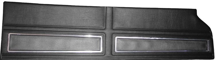 DO71CRD0012155 71 SATELLITE/RR BUCKET/BENCH UPPER FRONT PANELS - CHARC/BLK