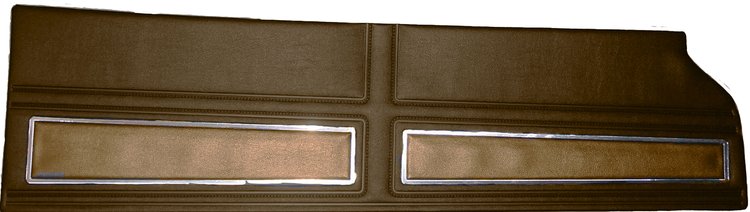 DO71CRD0012665 71 SATELLITE/RR BKT/BNH UPPER FRONT PANELS - BROWN/TAN