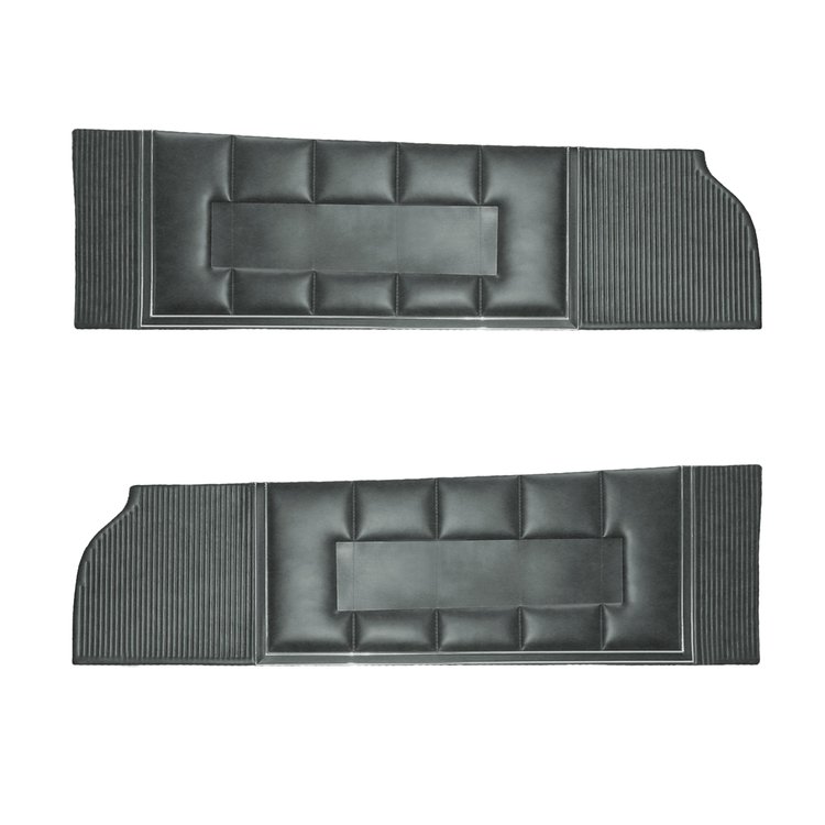 DO71CXB0012140 71 CHARGER SE UPPER DOOR PANELS - GUNMETAL