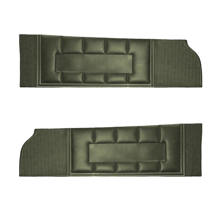 DO71CXB0012452 71 CHARGER SE UPPER DOOR PANELS - MED. METALLIC GREEN