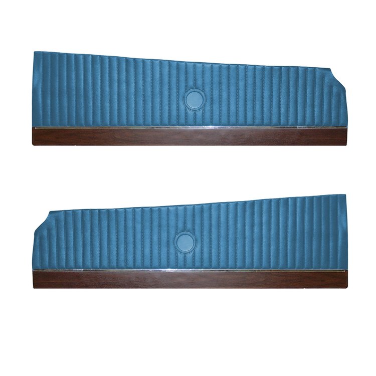 DO71CXP0012340 71 CHARGER UPPER DOOR PANELS - BRIGHT BLUE