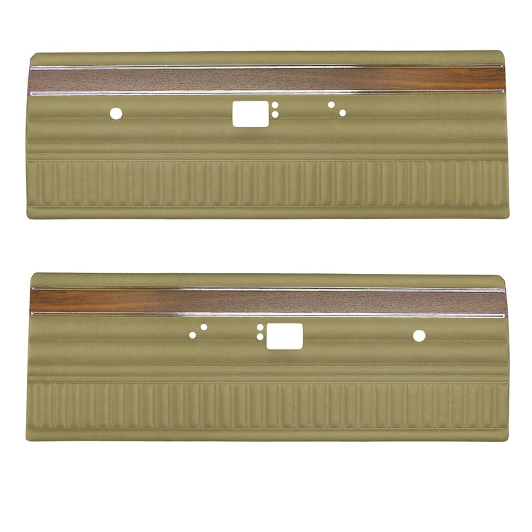 DO72CLD0012666 72 DUSTER/DEMON/SCAMP/SWINGER FRONT PANELS - EMBER GOLD