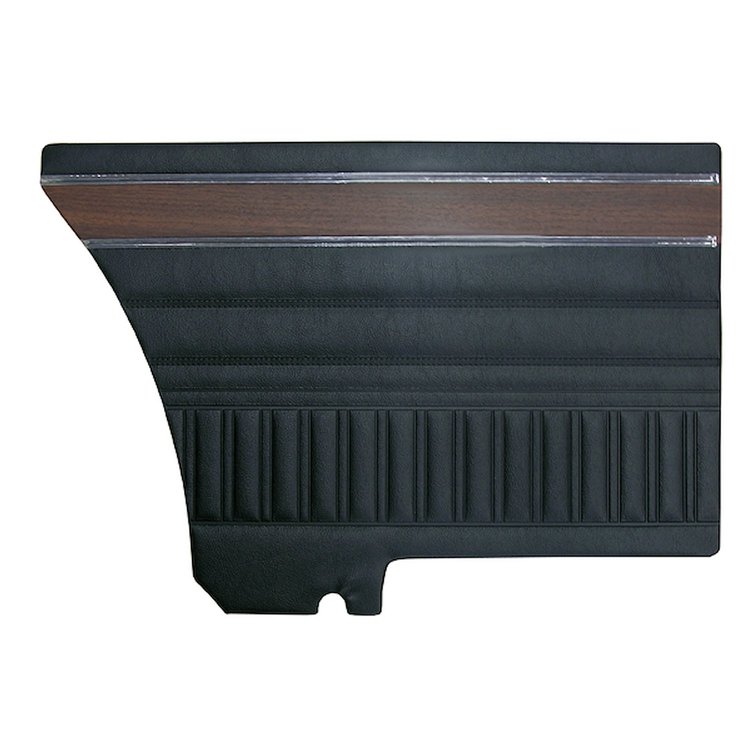 DO72CLD0048100F2 72 DUSTER/DEMON B/B HTP REAR PANELS - BLACK