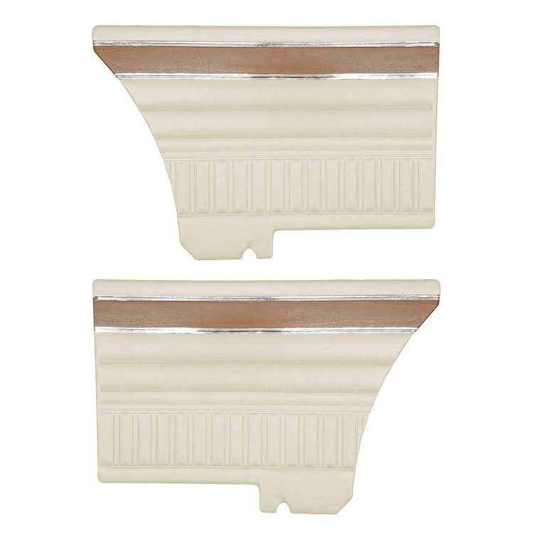 DO72CLD0048200F2 72 DUSTER/DEMON B/B HTP REAR PANELS - WHITE