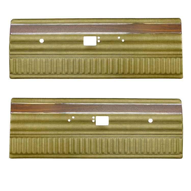 DO72CLDK012666 72 DUSTER/DEMON/SCAMP/SWINGER BENCH FRONT PANELS - EMBER GLD