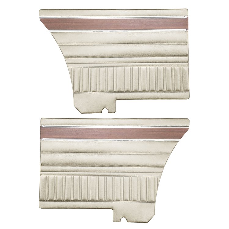 DO72CLDK048200F2 72 DUSTER/DEMON B/B HTP REAR PANELS - WHITE