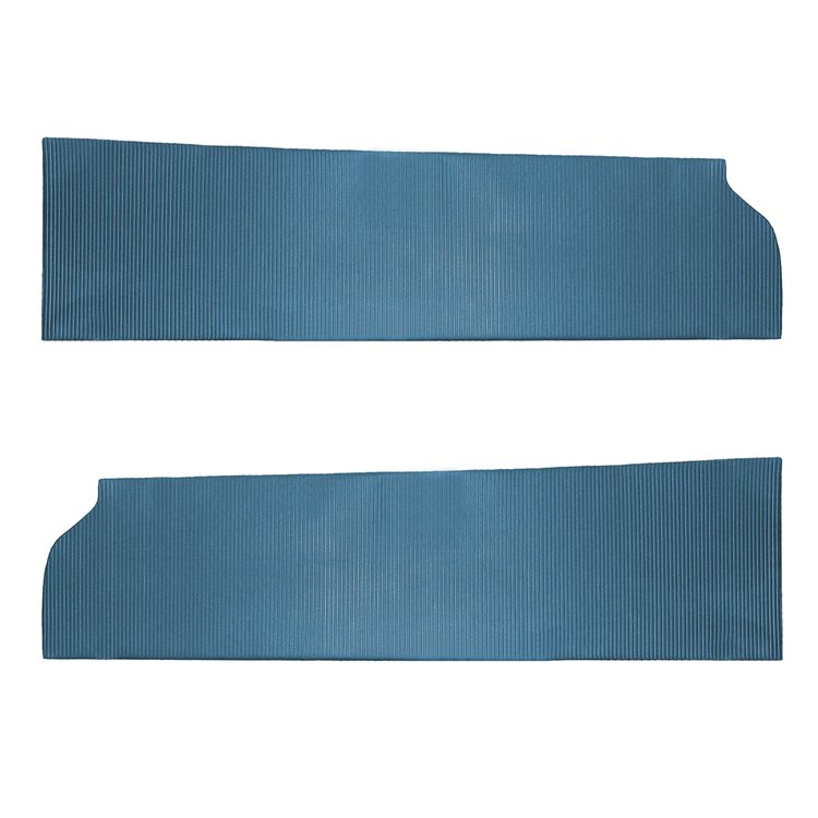 DO72CRS0020340 72 SATELLITE/RR STD BENCH UPPER FRONT PANELS BRIGHT BLUE