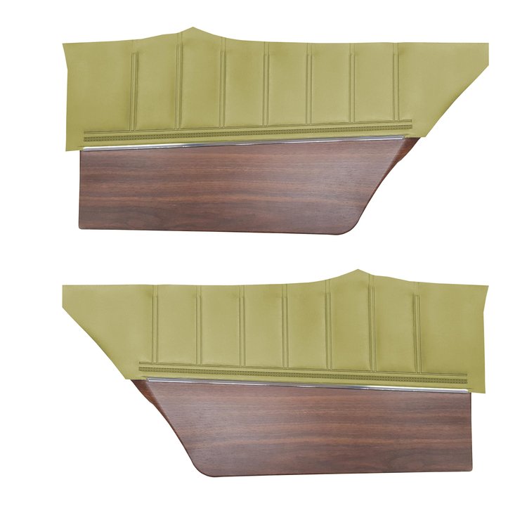 DO72CX00048666 72 CHARGER/CHARGER SE REAR PANELS - EMBER GOLD W/ WOOD