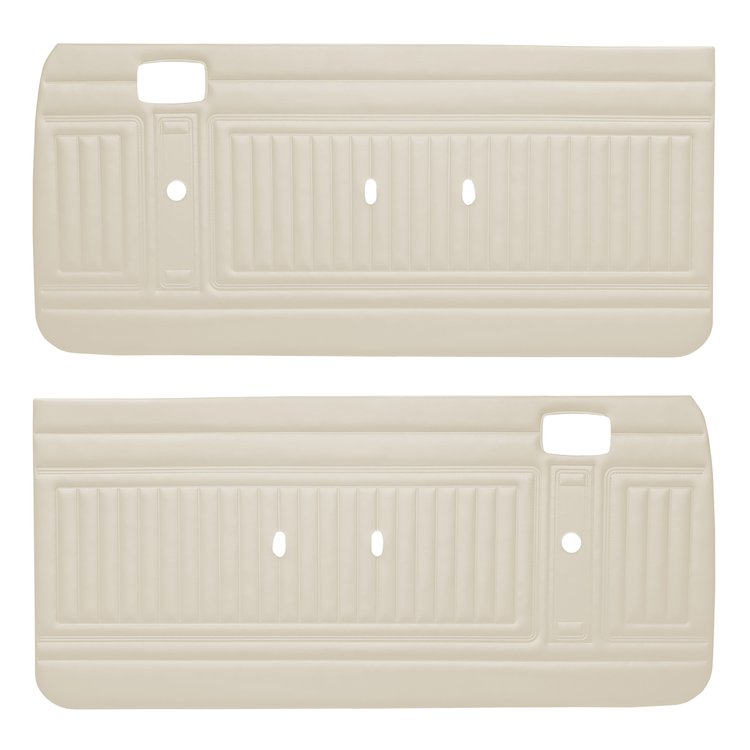 DO73CLV0012200 73 DUSTER/VALIANT BENCH FRONT PANELS - WHITE