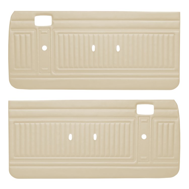 DO73CLV0012250 73 DART/DUSTER/VALIANT BENCH FRONT PANELS - PARCHMENT