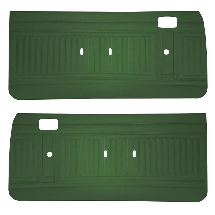 DO74CLVE012450 74/76 DART/DART SPORT/DUSTER FRONT PANELS - JADE GREEN